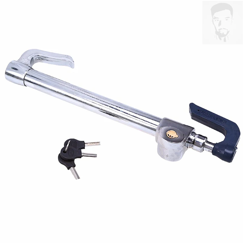 

Car Steering Wheel Lock Stainless Anti-Theft Clutch Lock Retractable Brake Lock Universal Car Steering Wheel Clutch Brake Lock