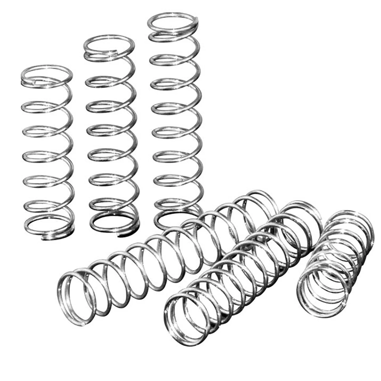 

0.7x8mm, 0.7mm Wire Diameter, 8mm Outer Diameter, 10-50mm Free Length, 304 Stainless Steel Compression Spring, 10PCS