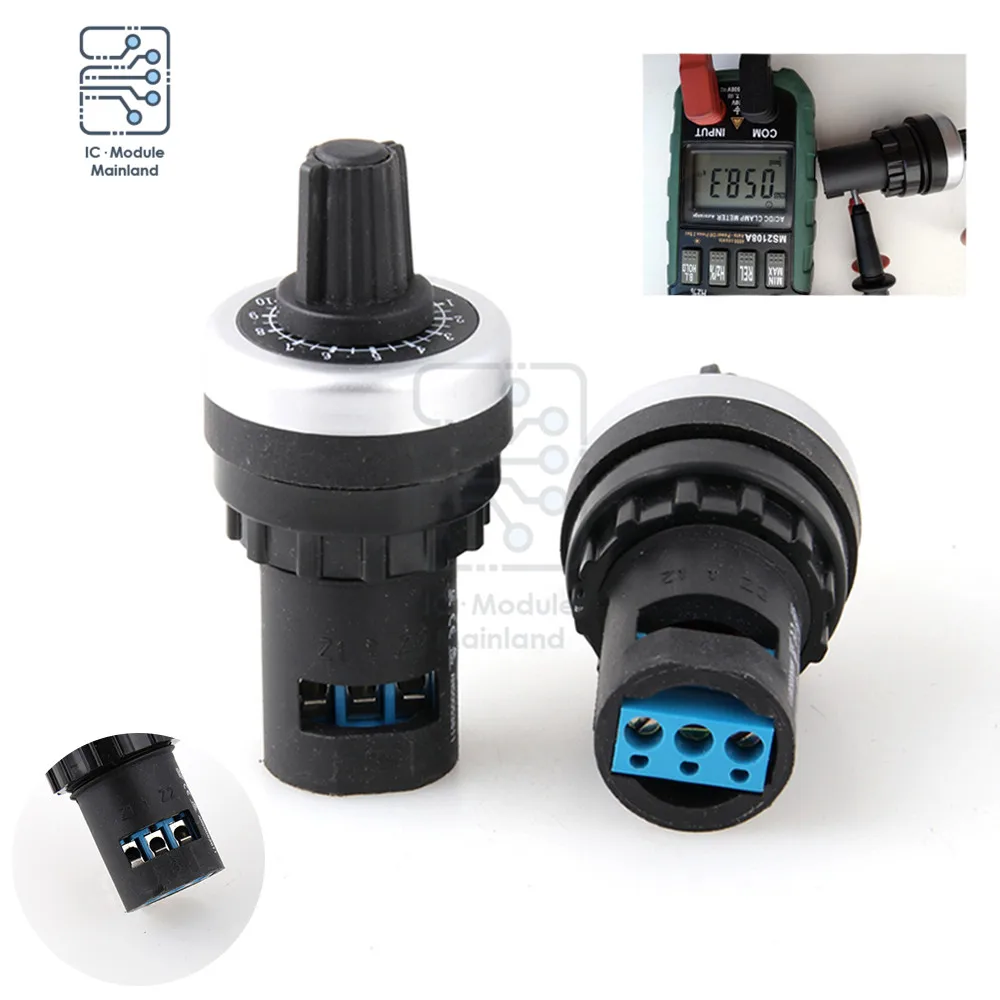 Diymore LA42DWQ-22 22 мм 1K 2K 5K 10K 20K 50K Ом поворотный регулятор фотоинвертор переключатель