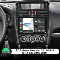 car radio 1 din 9 android multimedia player gps 5ghz wifi bluetooth player auto for subaru forester 2017 2018 wrx sti 2015 2019