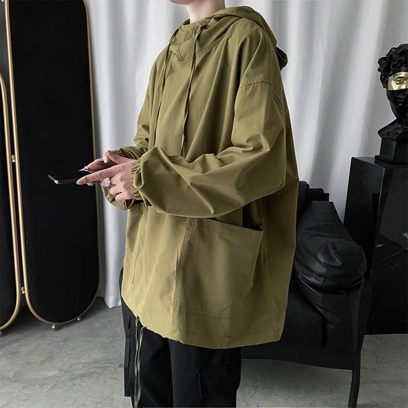 E BAIHUI 2020 пружинная оснастка с капюшоном Для Мужчин's корейский стиль Мода