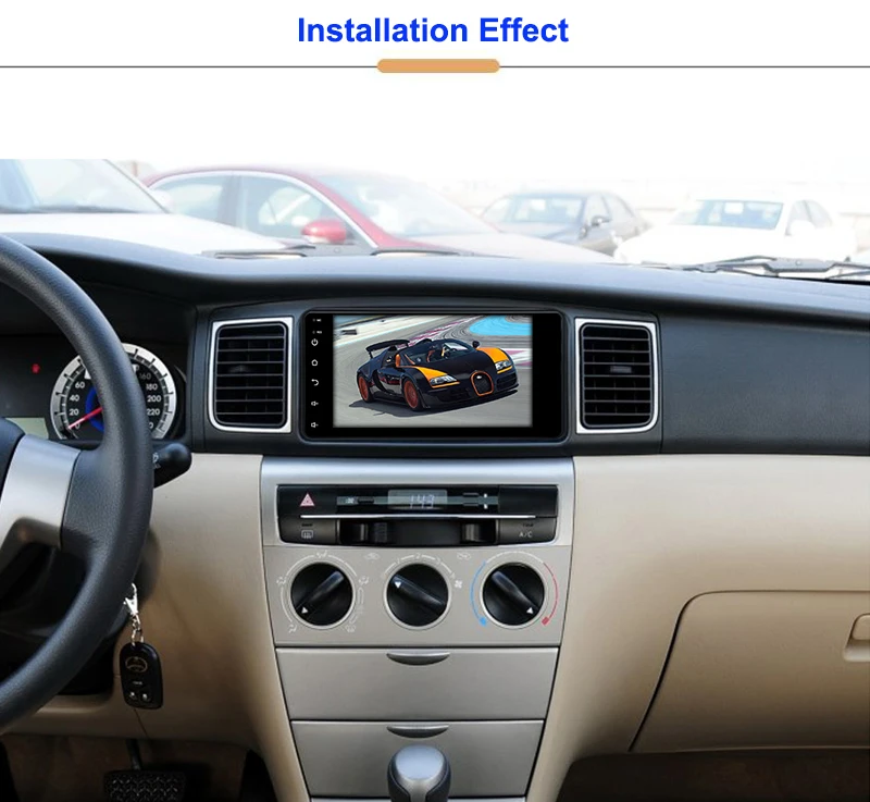 Essgoo автомобильное радио для Toyota 1 Din Автомобильный мультимедийный плеер авторадио 1din стерео " сенсорный экран видео MP5 Авто резервная камера