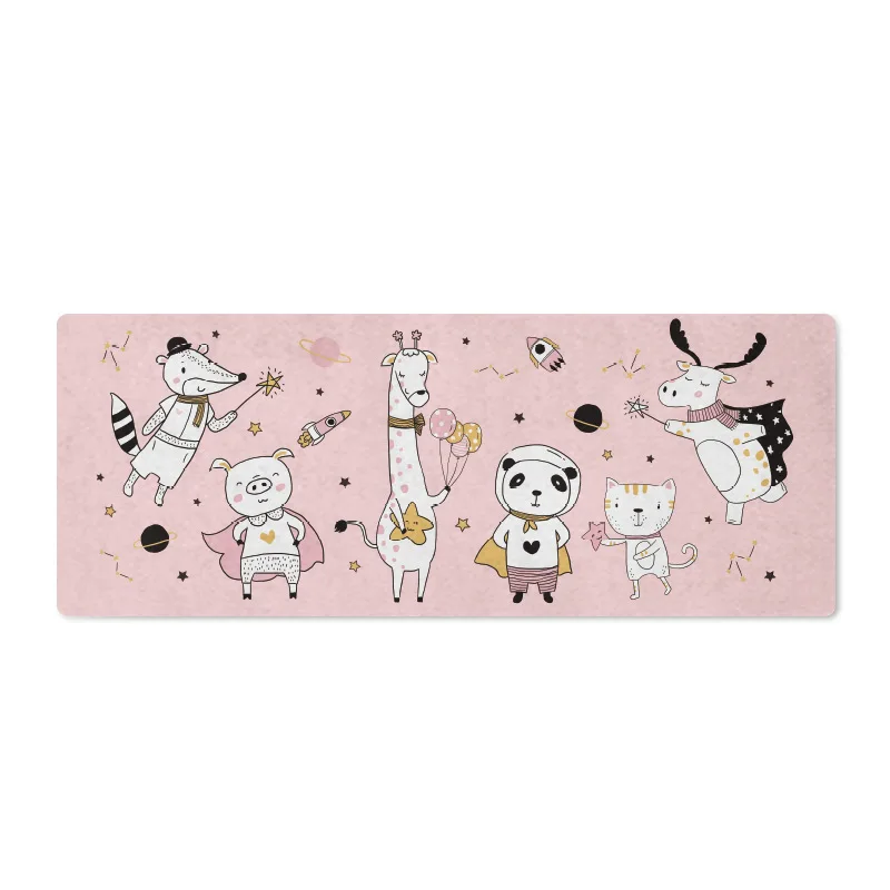 

DIY mouse pad seaming thickened rubber extra large long mouse pad