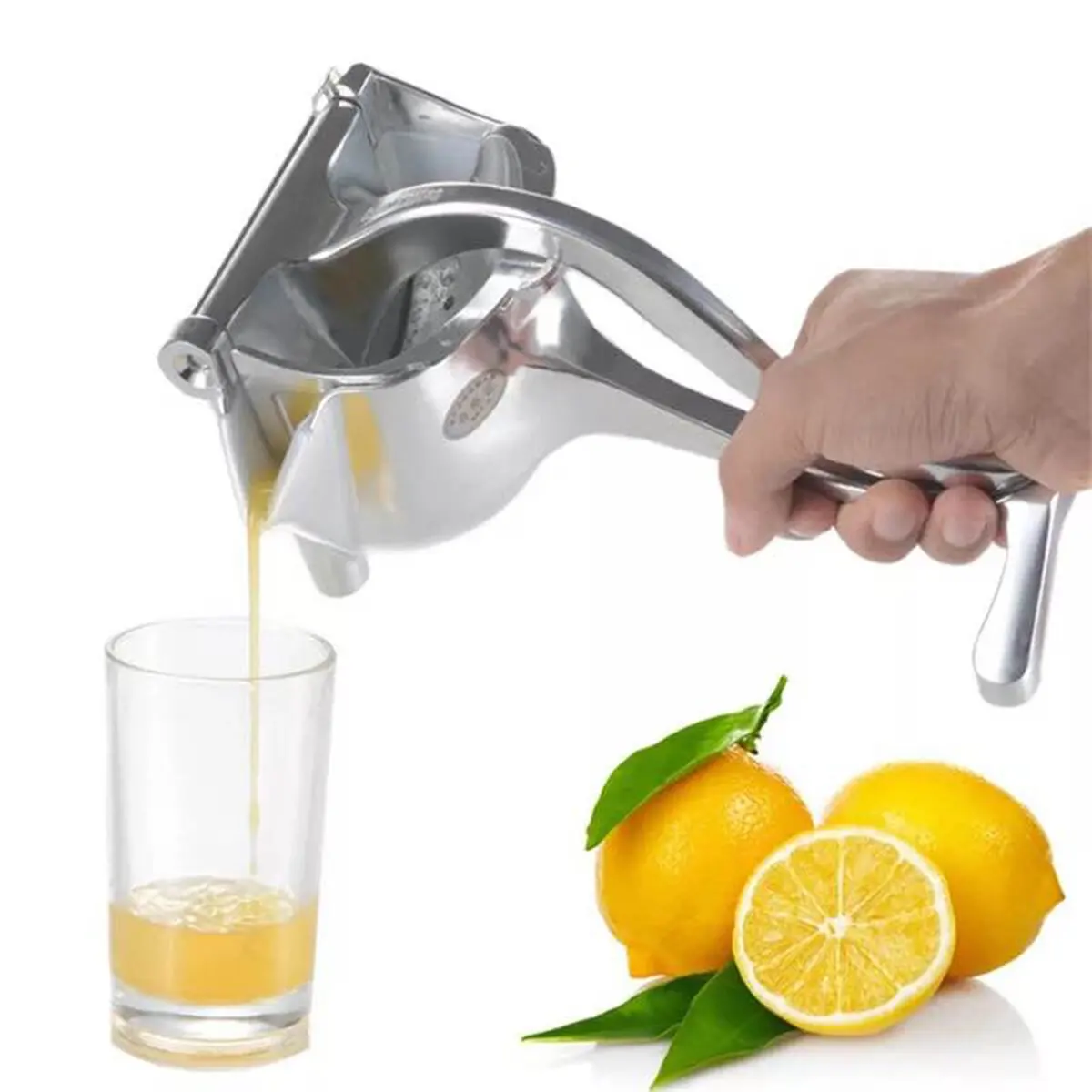 

Manual Juicer Fruit Squeezer Juice Squeezing Removable Artifact Hand Press Tool for Kitchen Machine