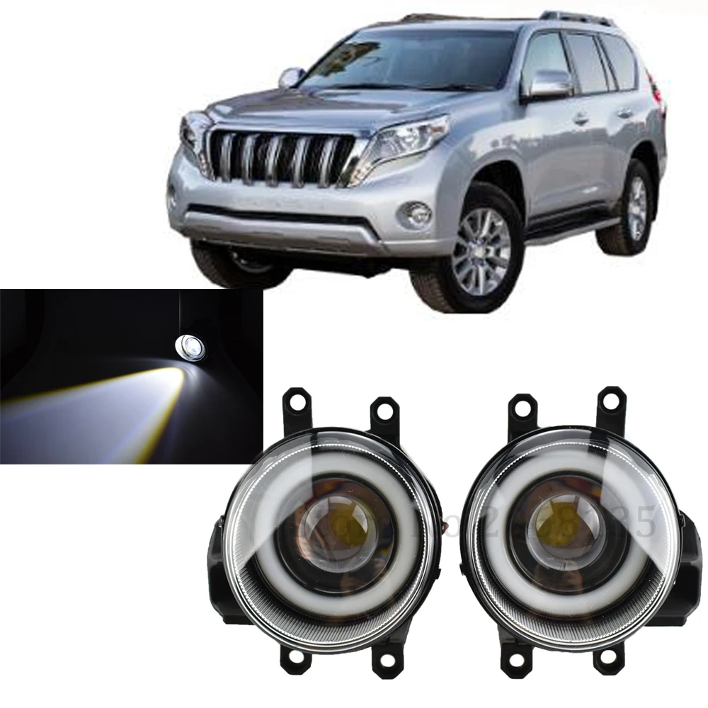 

Противотуманные фары s для Corolla Avensis Camry Ractis Verso RAV4 2003-2014 галогенсветодиодный светодиодные противотуманные фасветильник DRL передсветильник п...