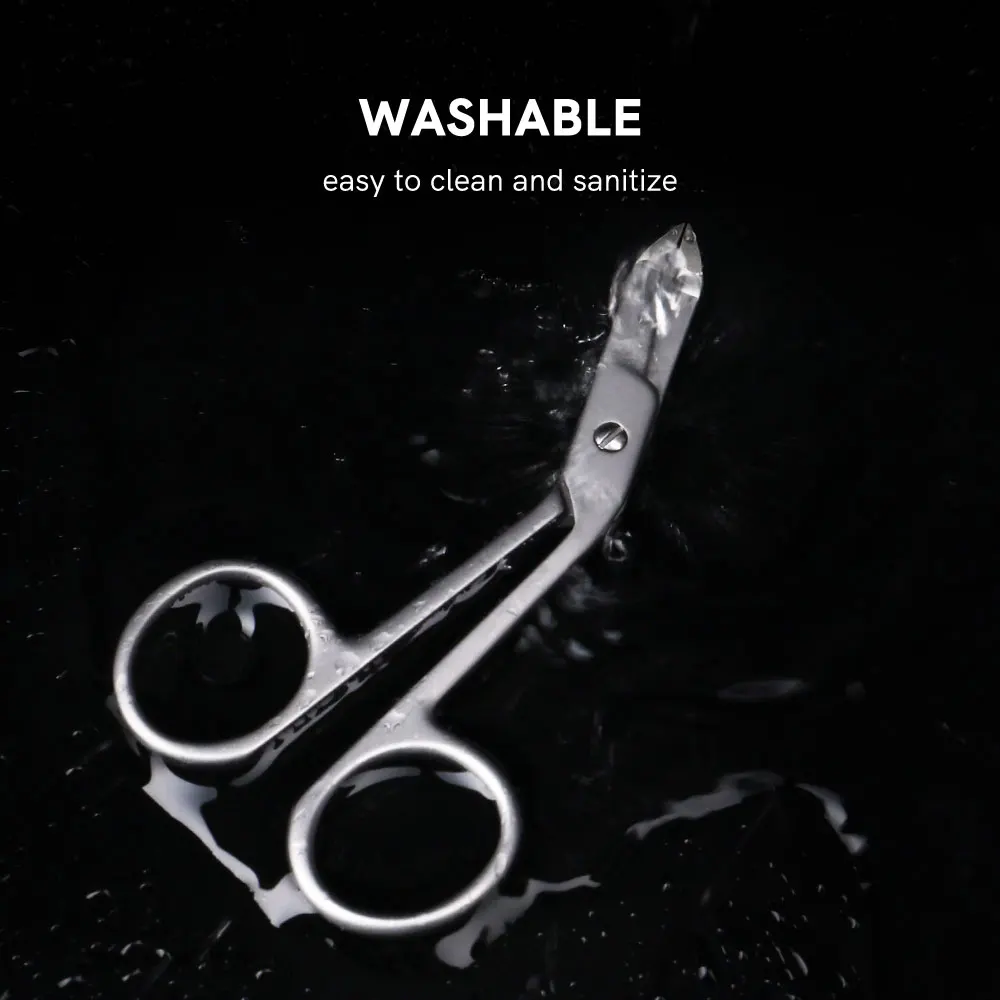 Miss Sally Пинцет для бровей ножницы в форме прямой плоский выщипывания волос Щипцы |