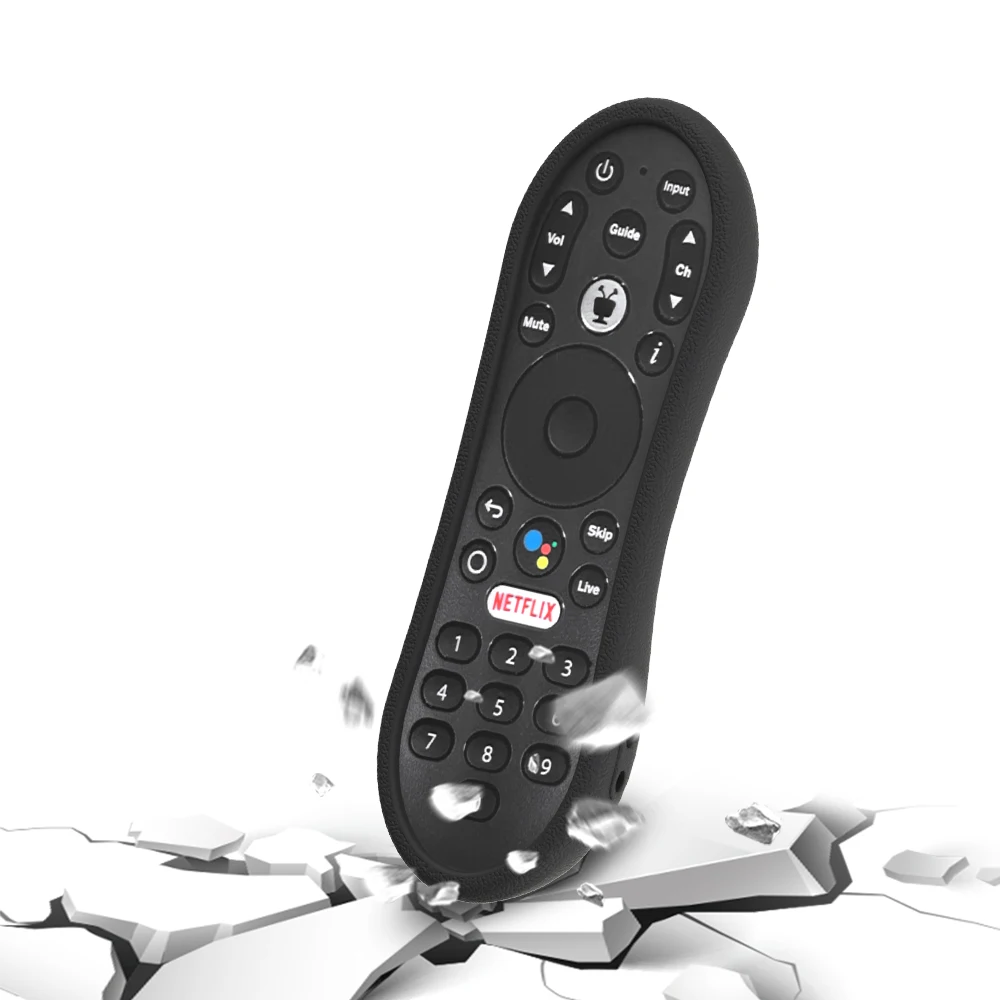 sikai silicone protective case for remote control of the tivo stream 4k shockproof anti lost remote cover holder for tivo stream free global shipping