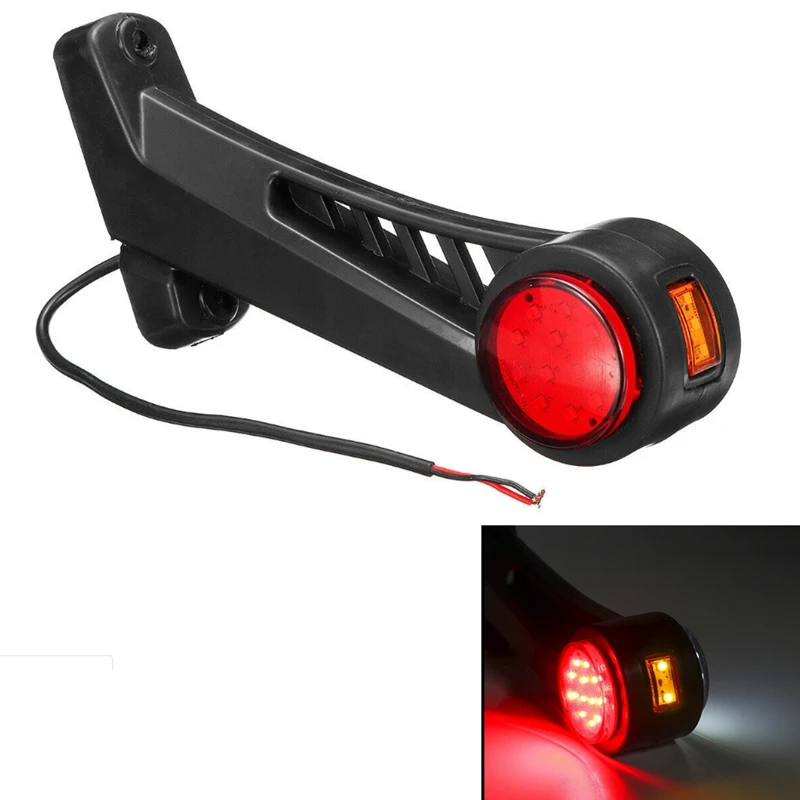 12-24 в 24 светодиодный боковой габаритный фонарь контурная стальная лампа для