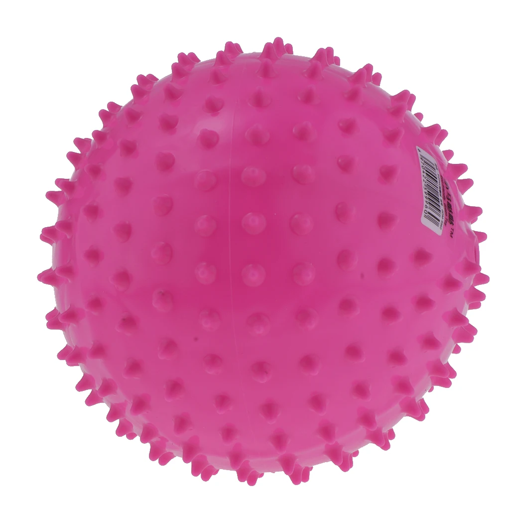 

9 Inch Gym Sport Ball For Yoga Massage Kids Assort Color Outdoor Ball Toy