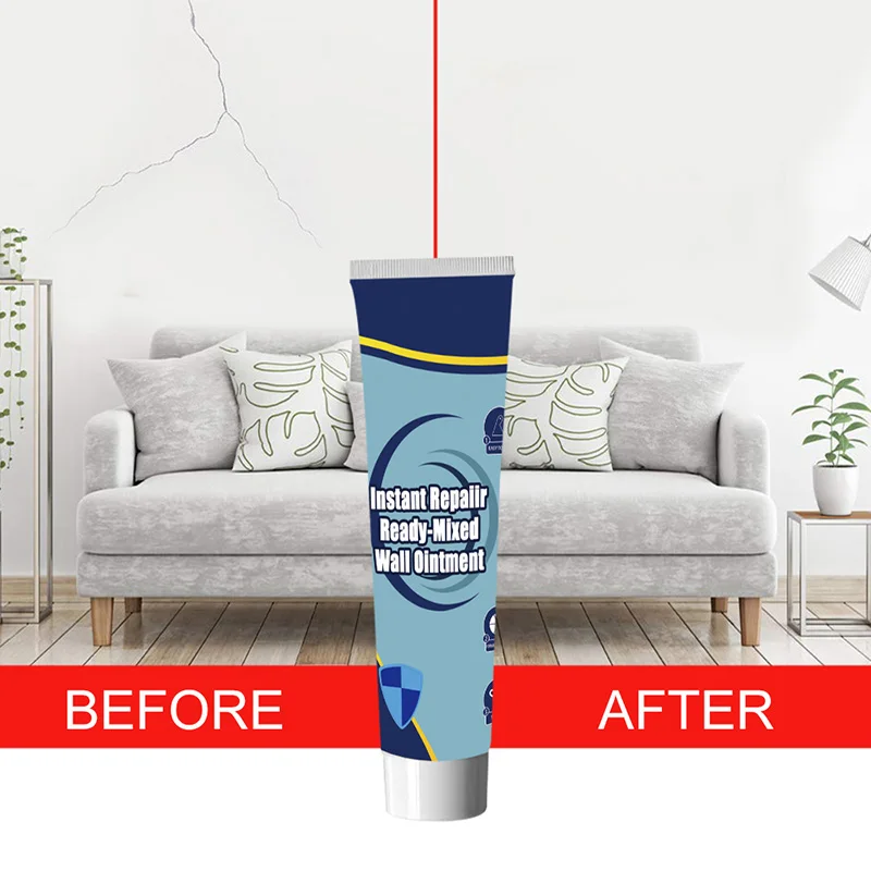 Новый крем для ремонта трещин на стенах мазь готовая Смешанная быстросохнущая