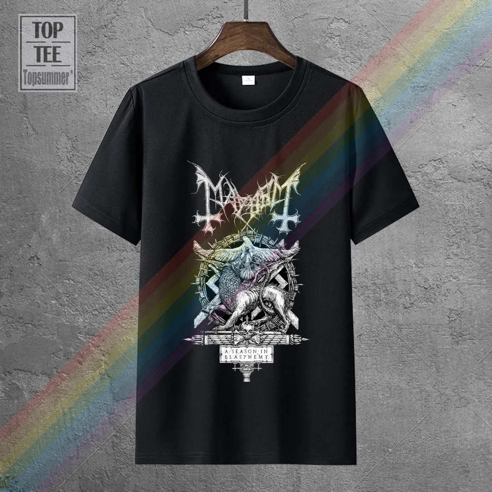 

Mayhem A Season Of Blasphemy Shirt S M L Xl Official T Shirt Black Metal Tshirt