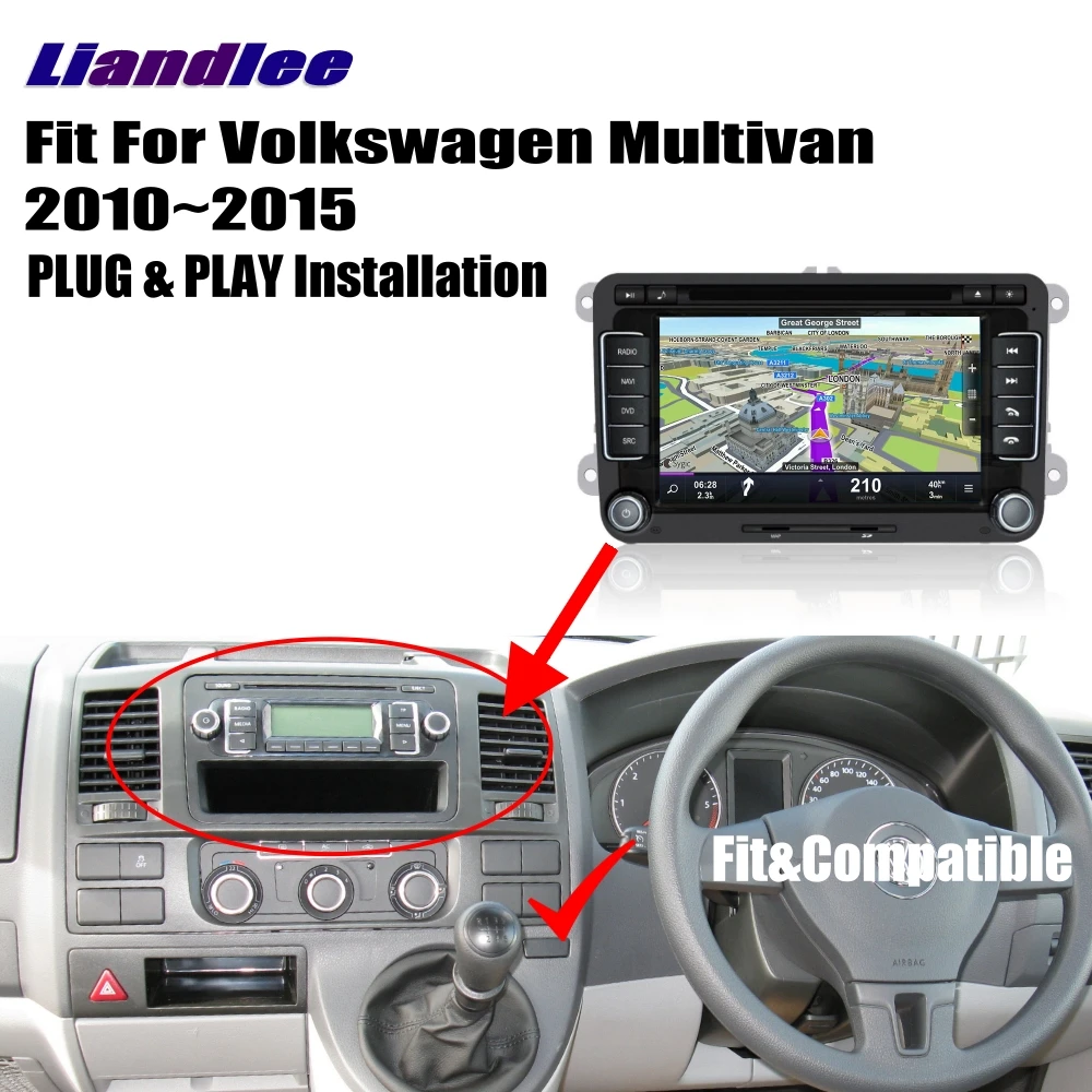 Liandlee для Volkswagen VW Multivan 2010 2015 Android автомобильное радио CD DVD плеер GPS навигация карты