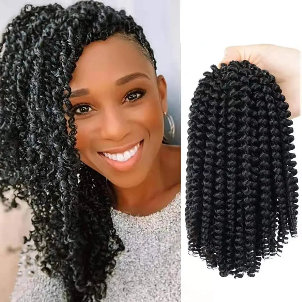 Бомба Твист Весна твист вязание крючком волосы страсть preloped коса пушистый