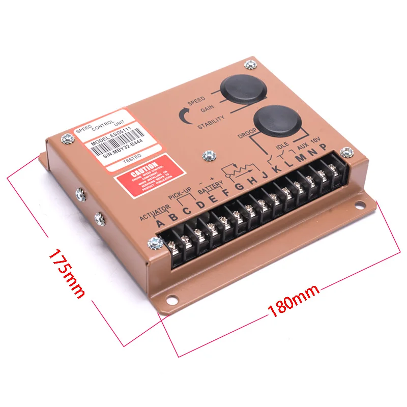 Регулятор скорости двигателя ESD5111 регулятор регулировки генераторной установки