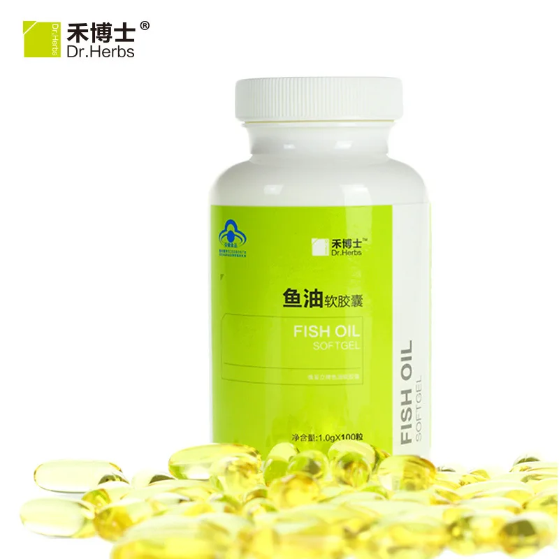 

Dr. He Fish Oil Soft Capsule 100 Tablets Abyssal Fish Oil EPA Elderly Three High Festival Gift Health Care Products Q/GDXL 0009S
