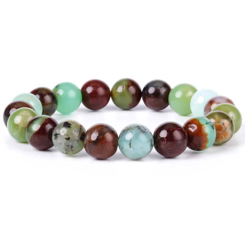 

Natural 6/8/10mm Australian jade Bracelet for Men and Women Fashion Energy Charm Bracelet Jewelry Gift