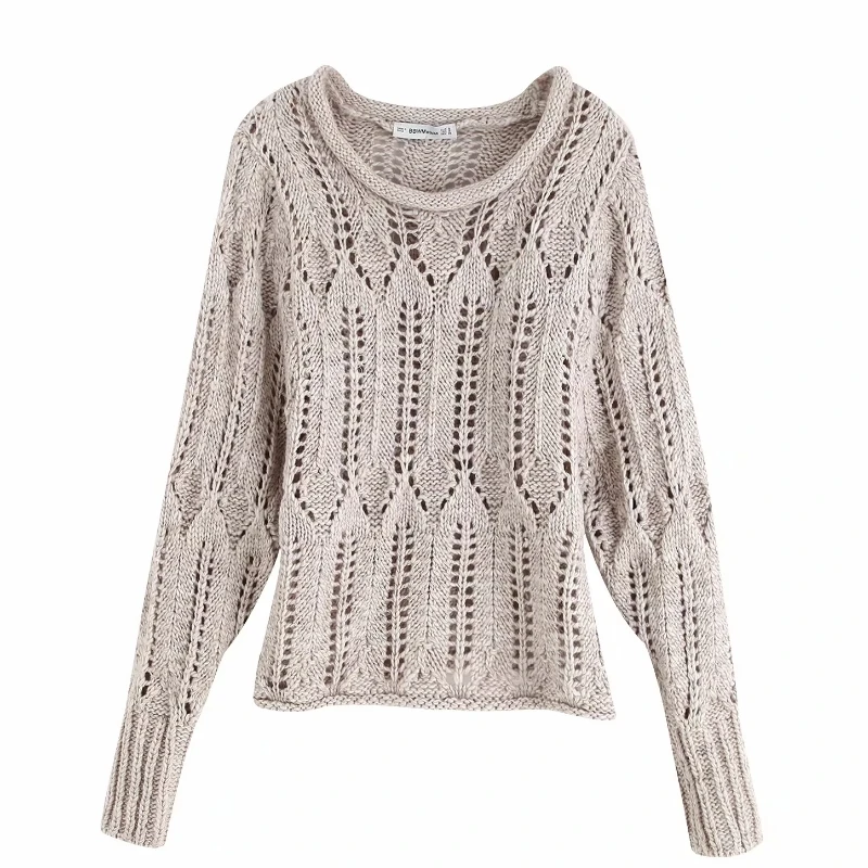 2019 осенние женские элегантные однотонный с открытыми плечами вязаные свитера и