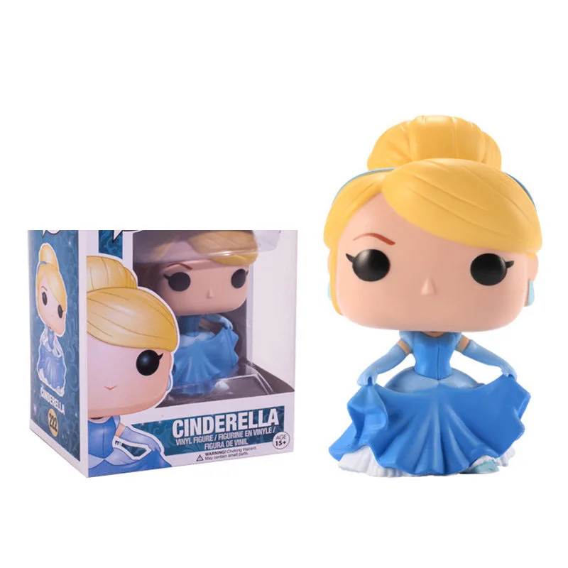 Кукла Принцесса Funko Белль Ариэль Рапунцель Золушка Тиана из ПВХ экшн фигурки