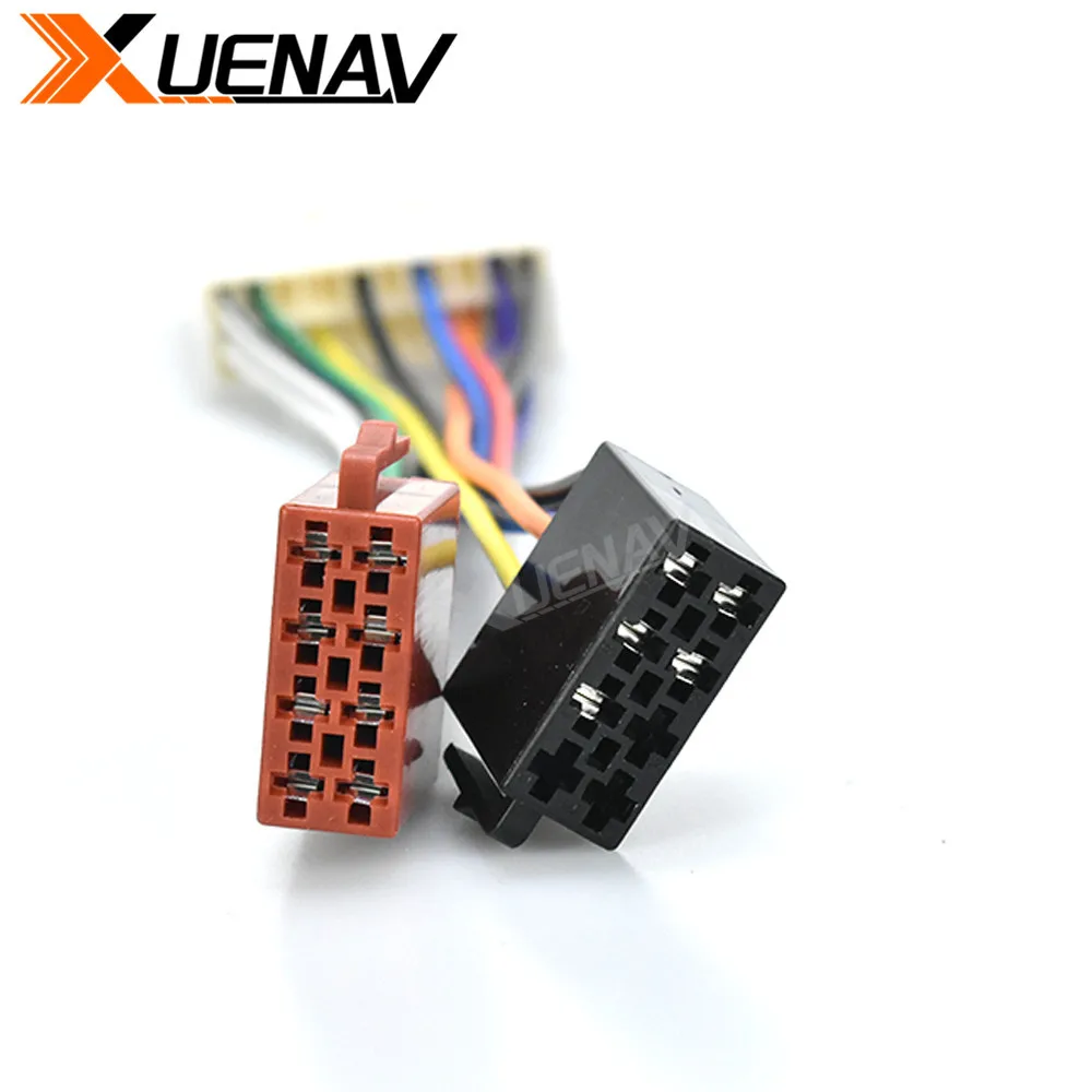 Кабель-переходник для радиоприемника Xuenav 12-005 ISO FOR-SSANG YONG 2005 + DAEWOO 1997 разъем жгута