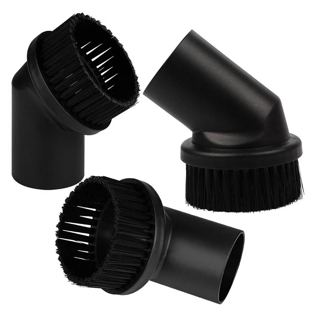 

Brushes Head Dusting Brush Head Soft Bristles 44mm Round Brush Tip For Industrial Vacuum Cleaners Of 30/50/60/70/80/90 Liter