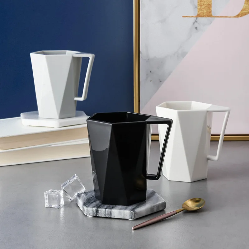 

Geometric Handle Toothbrush Cup Plastic Household Children's Mouth Wash Cup Mouthwash Toothbrush Cup Wash Cup Couple Cup