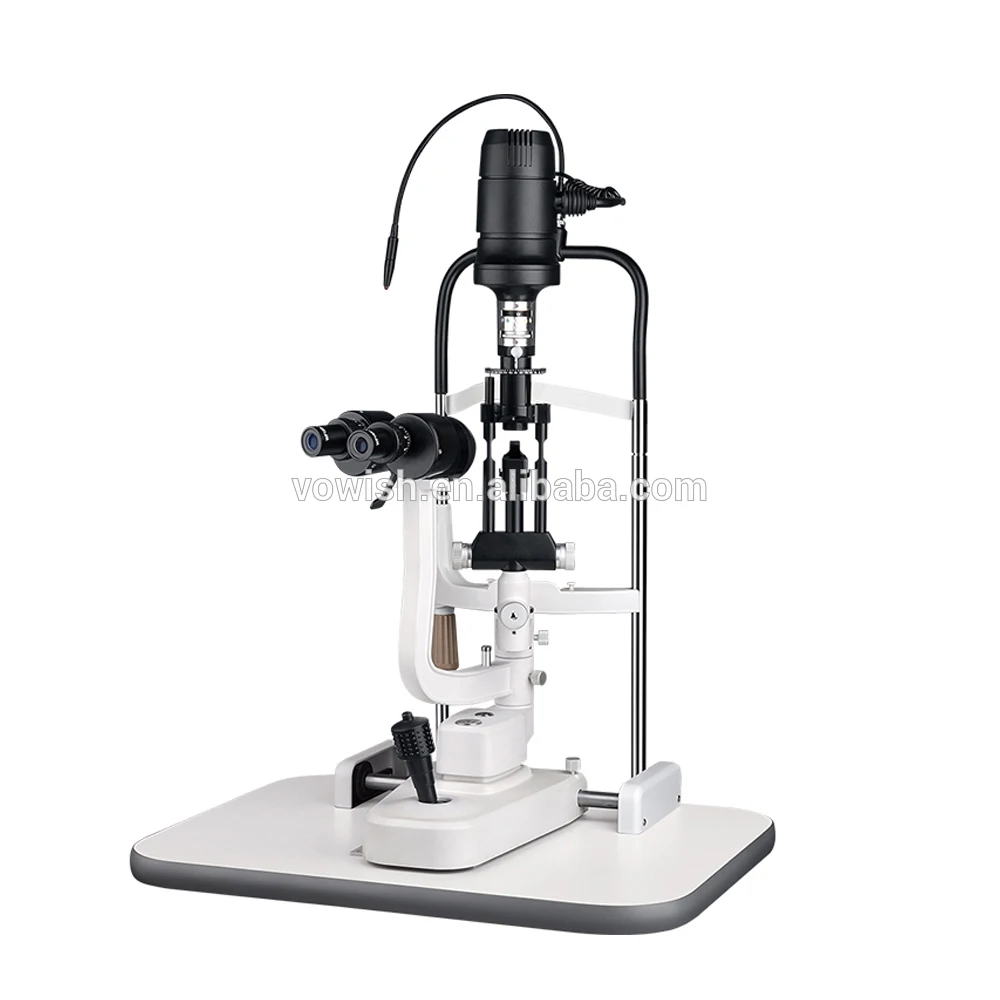 

SLM-66B optical instrument 2 steps magnification slit lamp microscope