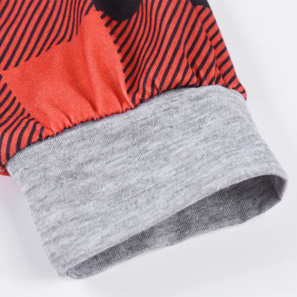 Рождественская Детская футболка для маленьких девочек топы штаны с оборками