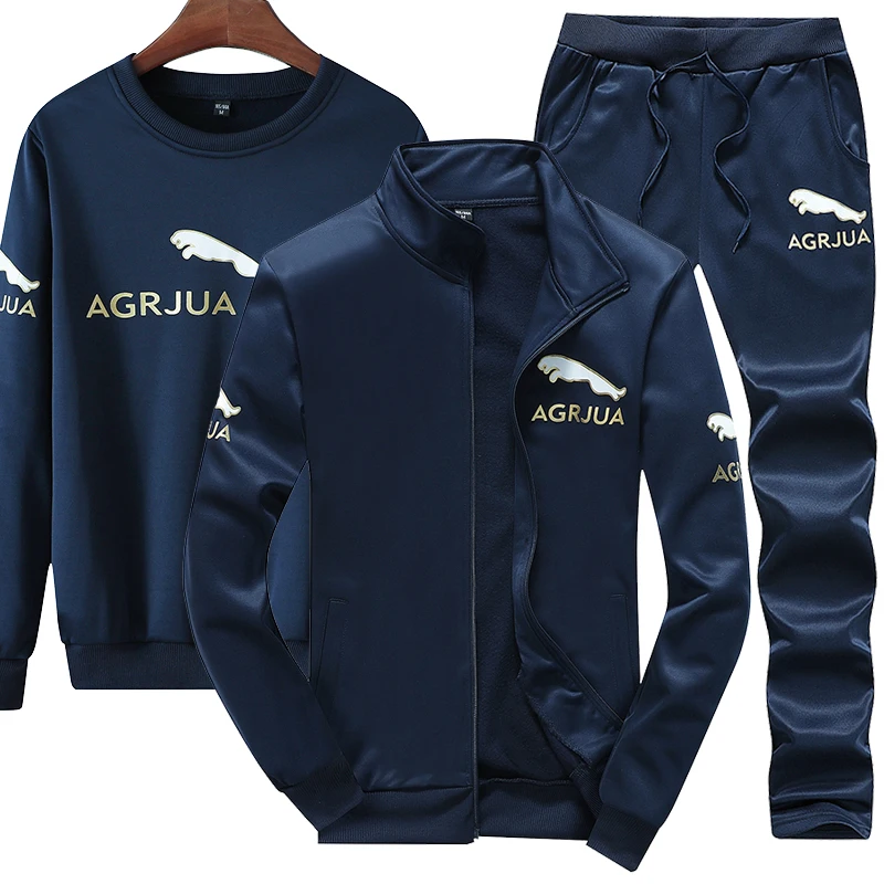 Мужская спортивная одежда 2019 брендовая мужская новая весенняя и осенняя