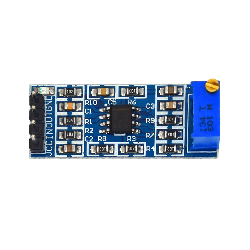 1 шт. новый модуль усиления сигнала LM358 100 увеличение времени|amplifier module|module amplifier |