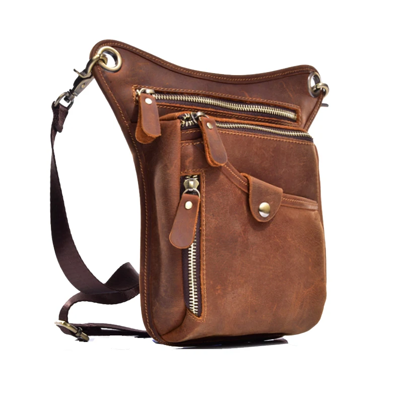 Сумка MEIGARDASS мужская из натуральной кожи забавная Сумочка на плечо повседневный