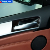 stainless steel car styling inner door handle frame decoration cover trim for bmw x5 e70 2008 13 doorknob interior accessories