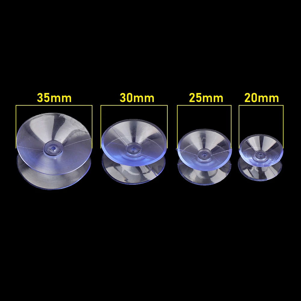 50 шт. новые двухсторонние присоски прозрачные пластиковые Нескользящие