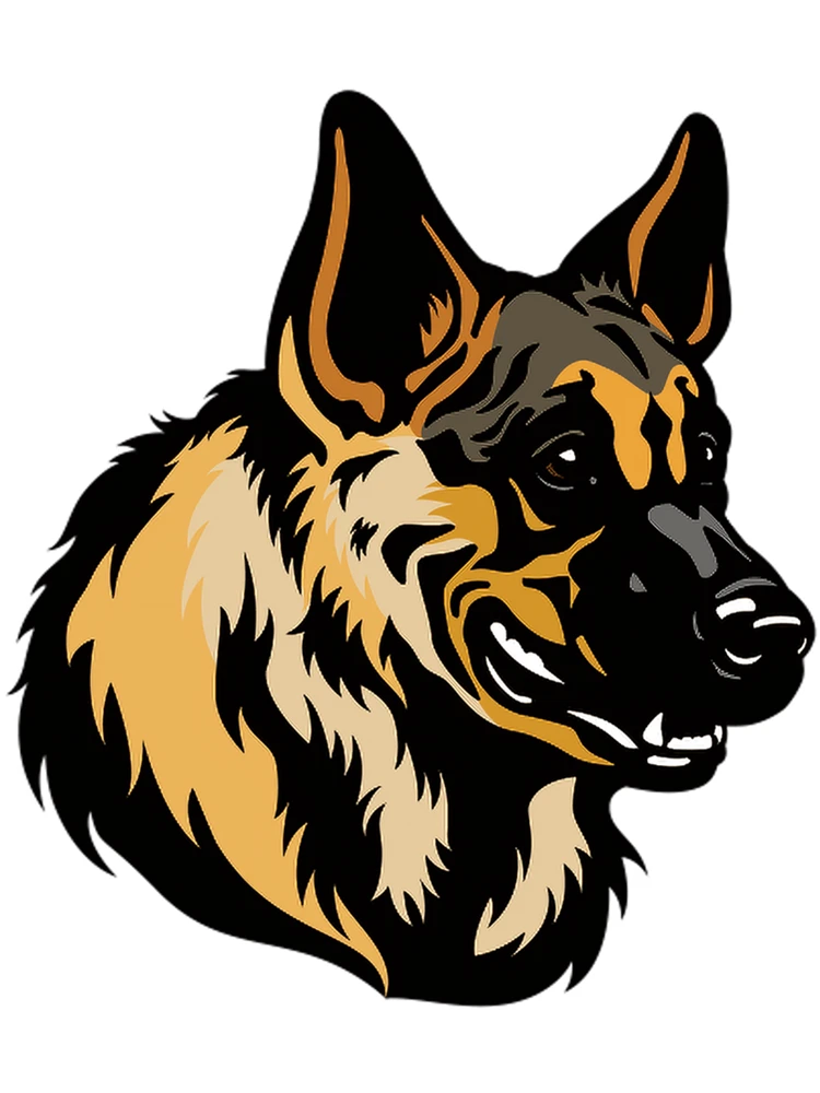 

JuYouHui Exterior Accessories Decal Running German Shepherd Puppy Car Stickers Anime Cute Car Decoration Vinyl Decals PVC