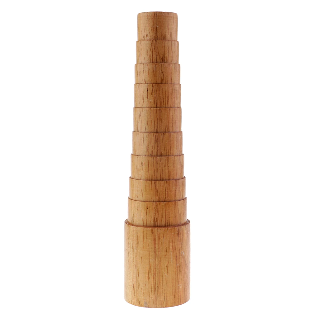 Jewelry Tool Hard Wooden Round Bracelet Sizing Bangle Mandrel Wire Wrapping Used To Adjust the and Measurement | Украшения и
