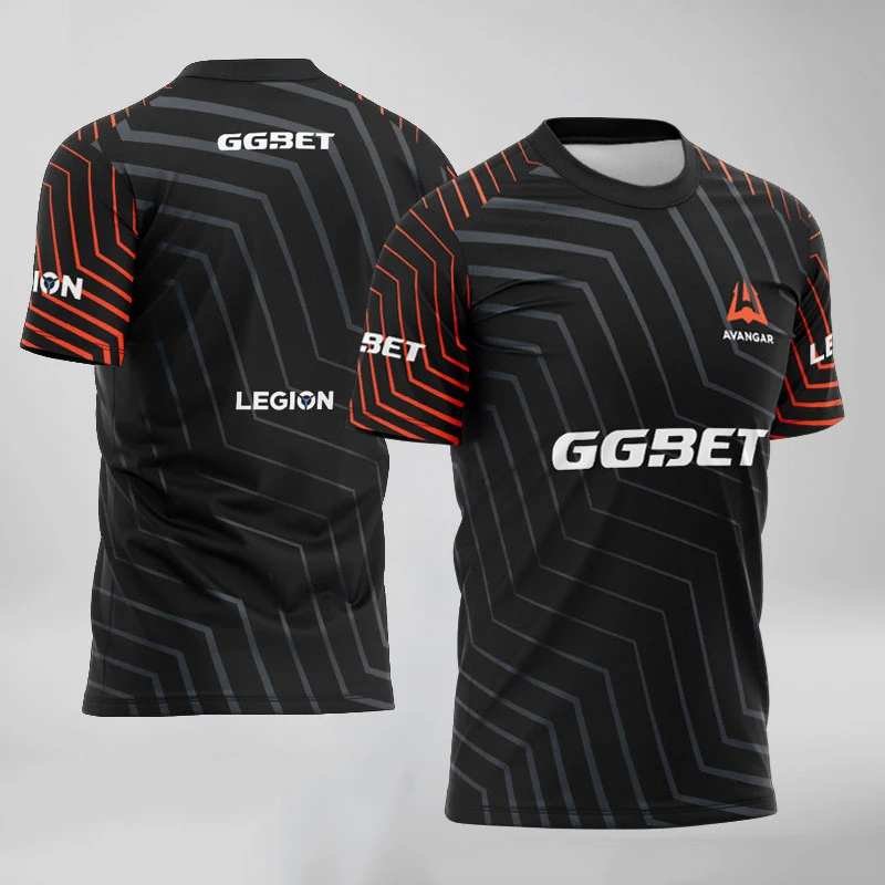 CSGO E-Sport AVANGAR команда униформа Trikots фанаты Angepasst ID футболка для женщин под заказ