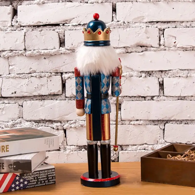 Кукла 38 см блестящая пудра мерцающий яркий Щелкунчик Рождественский подарок