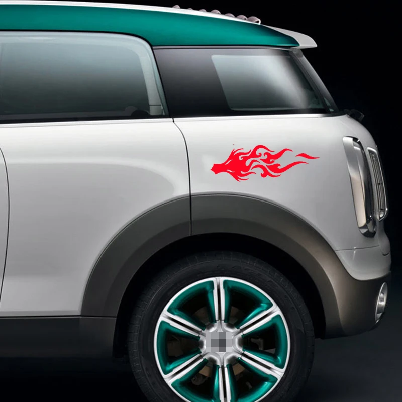 1 пара стикеров с рисунком дракона | Автомобили и мотоциклы