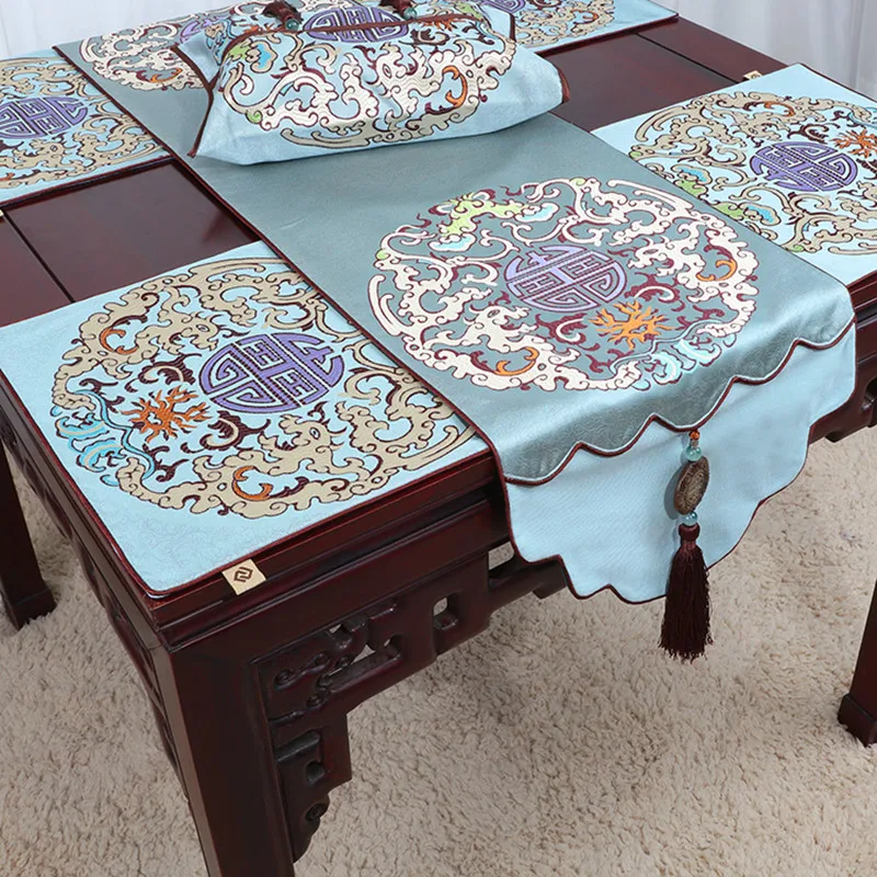 Изготовленный На Заказ Дракон утолщаются Китайский Роскошный шелк атласная