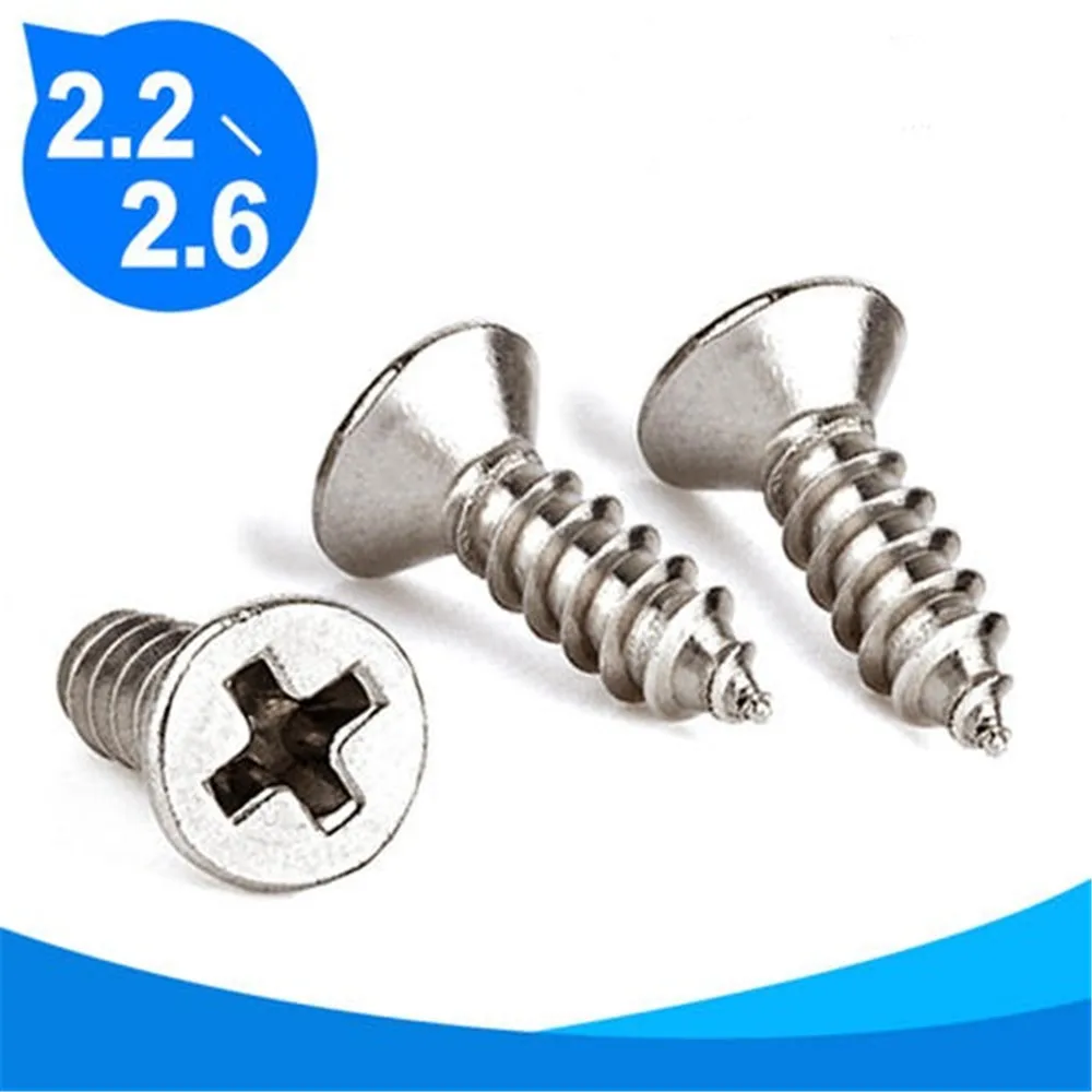 M4 крестовые утопленные винты с плоской головкой потайной из нержавеющей стали