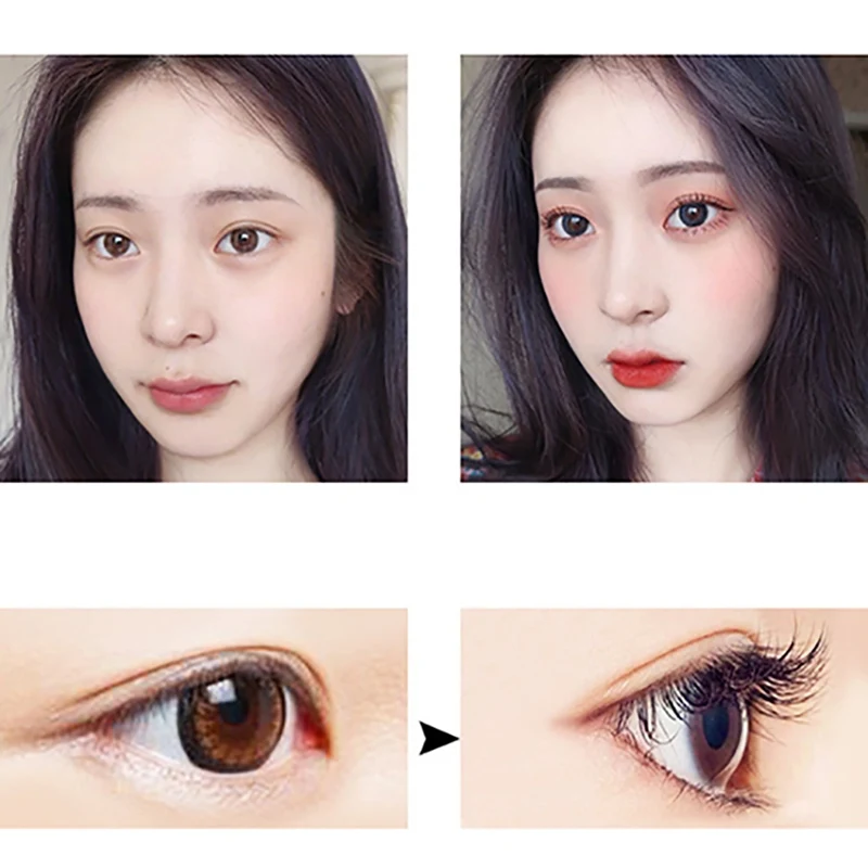 Жидкость для роста ресниц питает волосяной фолликул натуральный черный и темный