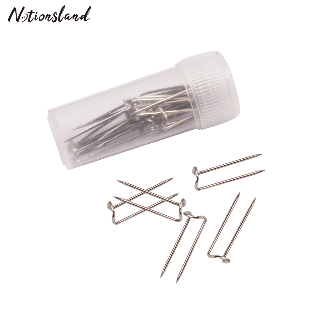 Булавки U-образные для ювелирных изделий нержавеющая сталь 20 шт. | Дом и сад