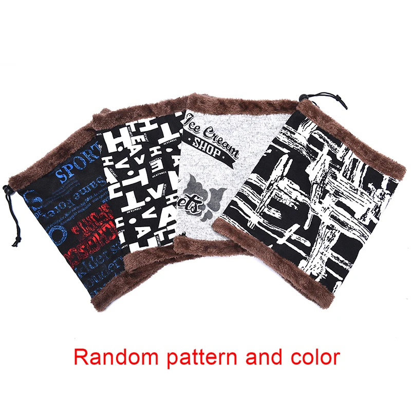 

Unisex Winter Men Women Warm Knitted Ring Scarves Thick Elastic Knit Mufflers Children Neck Warmer Boys Girl Plush Scarf Collar