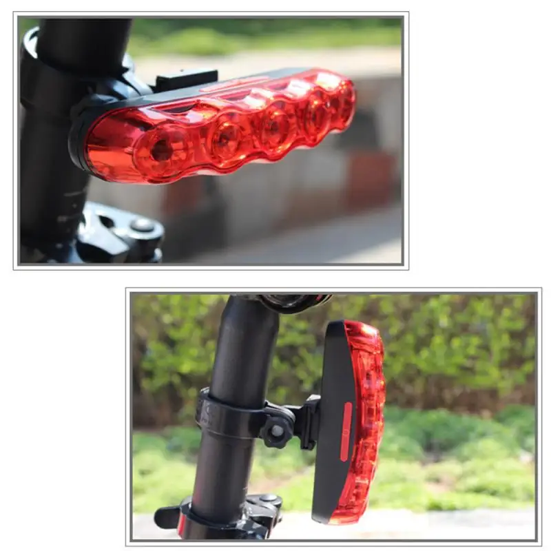 

LED Tail Lights Row Flashing Warning Lamp Dropshipping Long Bike Tail lights Bike Accessories Wireless Bicycle Eye Flashlight