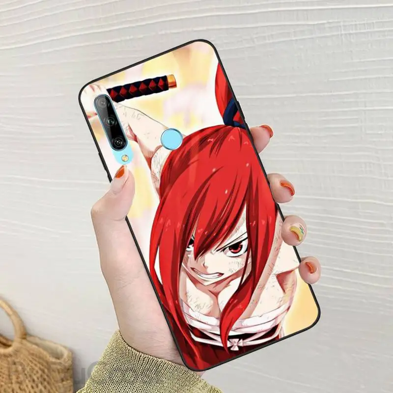 

Slok Japanese anime Fairy Tail Coque Shell Phone Case For Huawei Enjoy 7S 8 9E 7 8 9 10plus NOVA 6-5G 7 Pro se