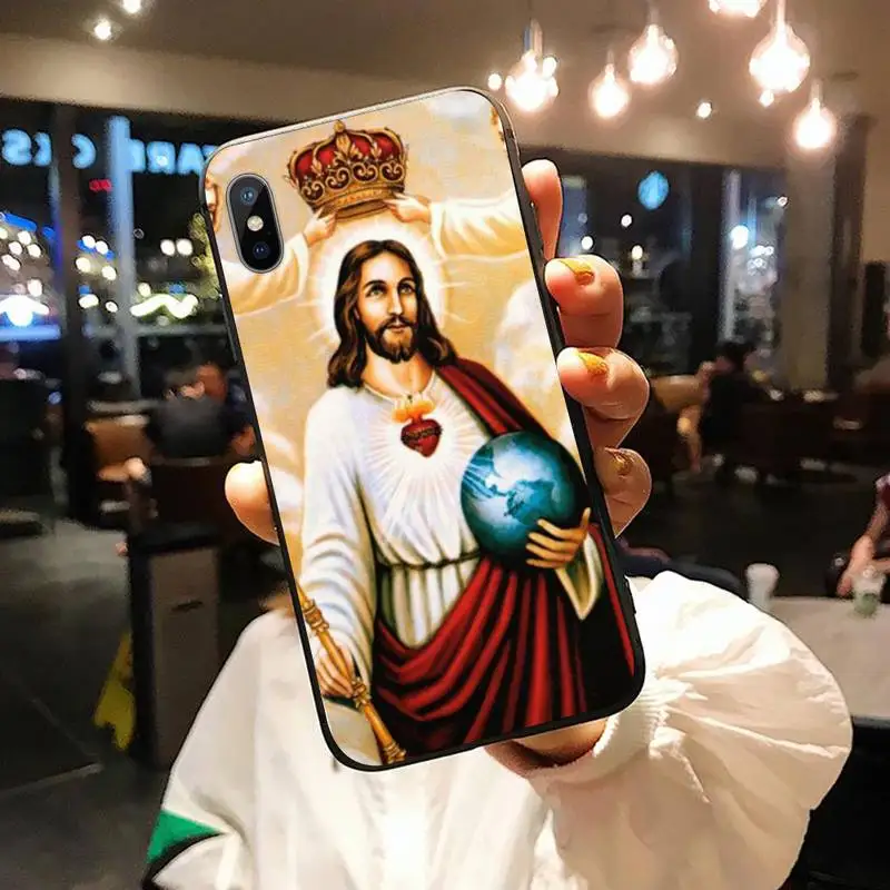 

Faith Christian Religious Jesus Phone Case for iPhone 11 12 pro XS MAX 8 7 6 6S Plus X 5S SE 2020 XR