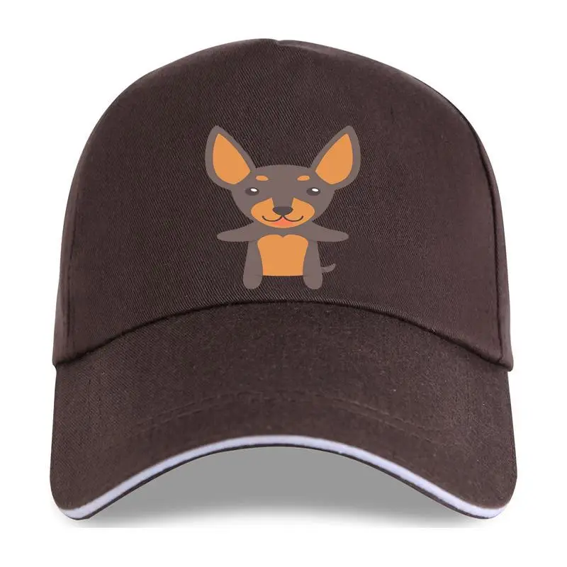 

New 2021 Fashion Men Baseball cap Miniature Pinscher Zwergpinscher Min Pin 100% Cotton