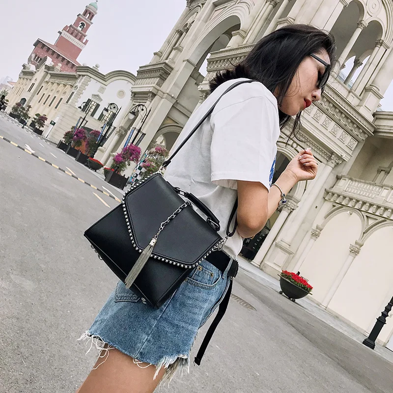 Модные кожаные рюкзаки для подростков сумка женская Feminina Mochila маленькие женские школьные сумки через плечо рюкзак; рюкзак