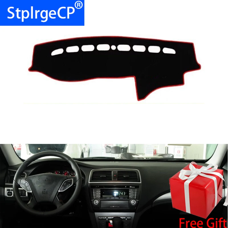 Для GAC Trumpchi GA5 PHEV 2011 2016 автомобильный Стайлинг тире коврики наклейка на приборную