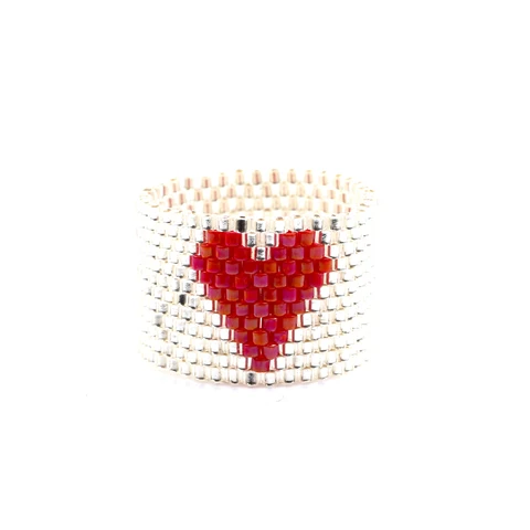 Fairywoo Миюки бисер кольцо для женщин дизайнерские роскошные кольца ручной работы бисер ювелирные изделия 22 стиля бриллиант любовь готическое кольцо