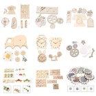 Детские игрушки для доски сделай сам, доска для сенсорной активности Монтессори, аксессуары для мелкой моторики, игрушка с защелкой и познавательными играми